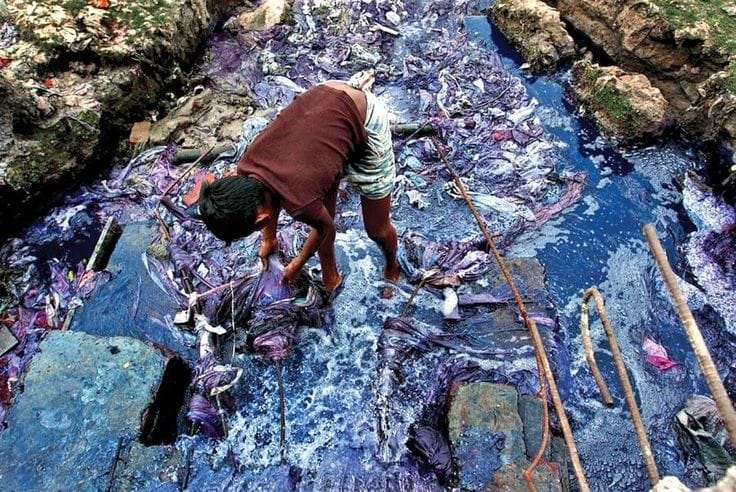 river pollution