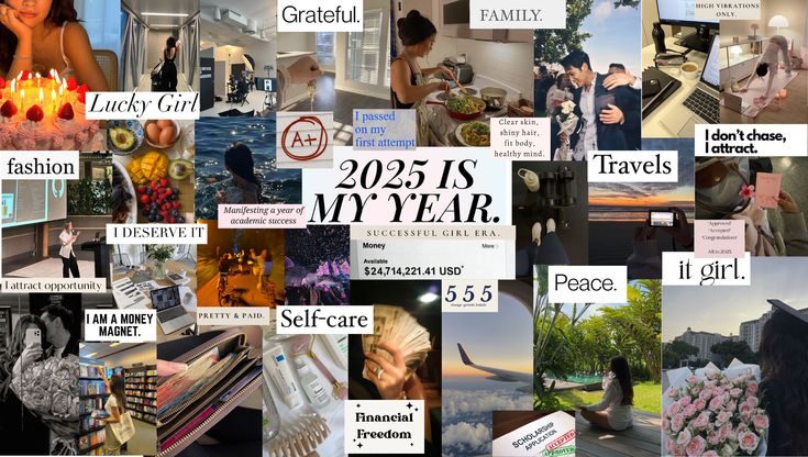 vision board 2025
